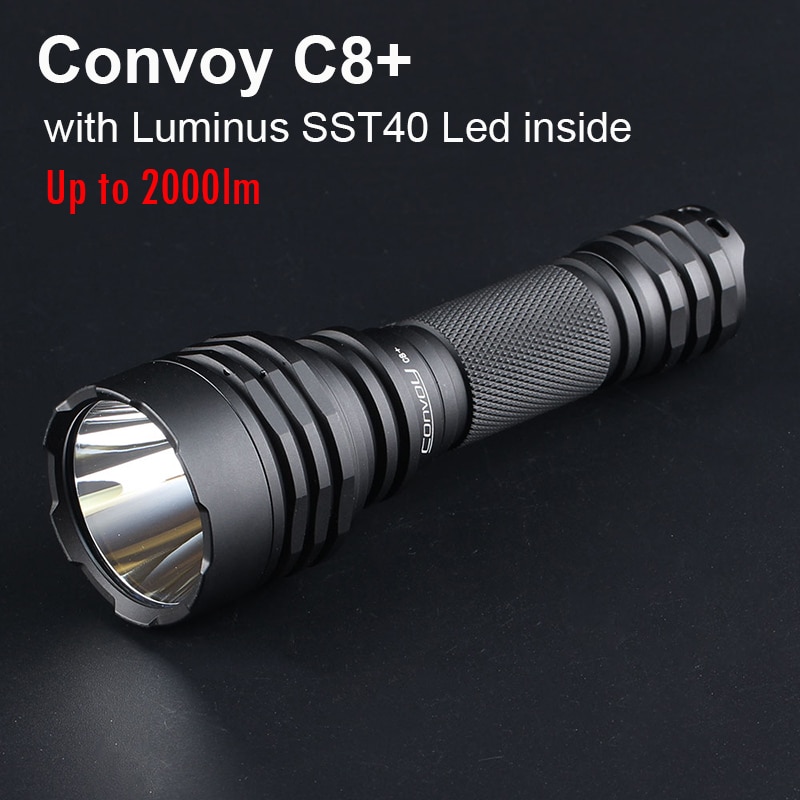 Convoy C8 Plus Luminus SST40  LED  ÷..